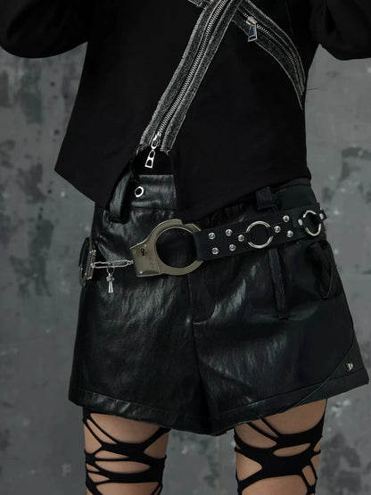 Frustration Garden Rebellion Edge Leather Belt