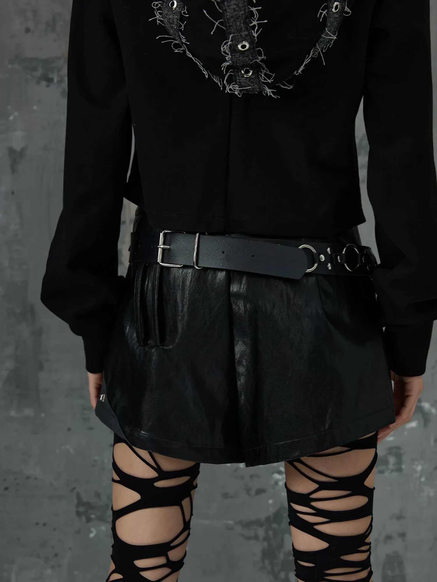 Frustration Garden Rebellion Edge Leather Belt