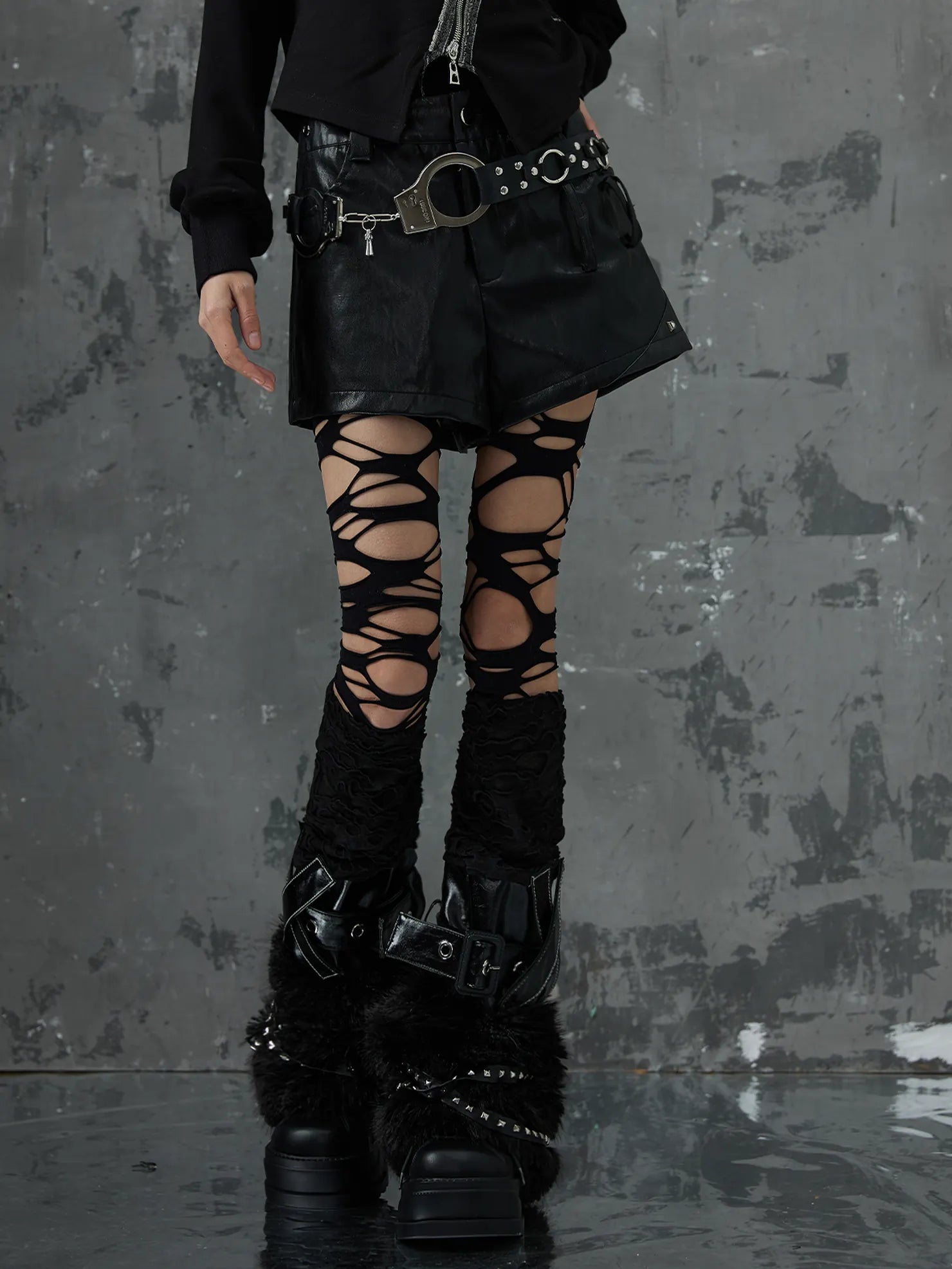 Frustration Garden Rebellion Edge Leather Belt