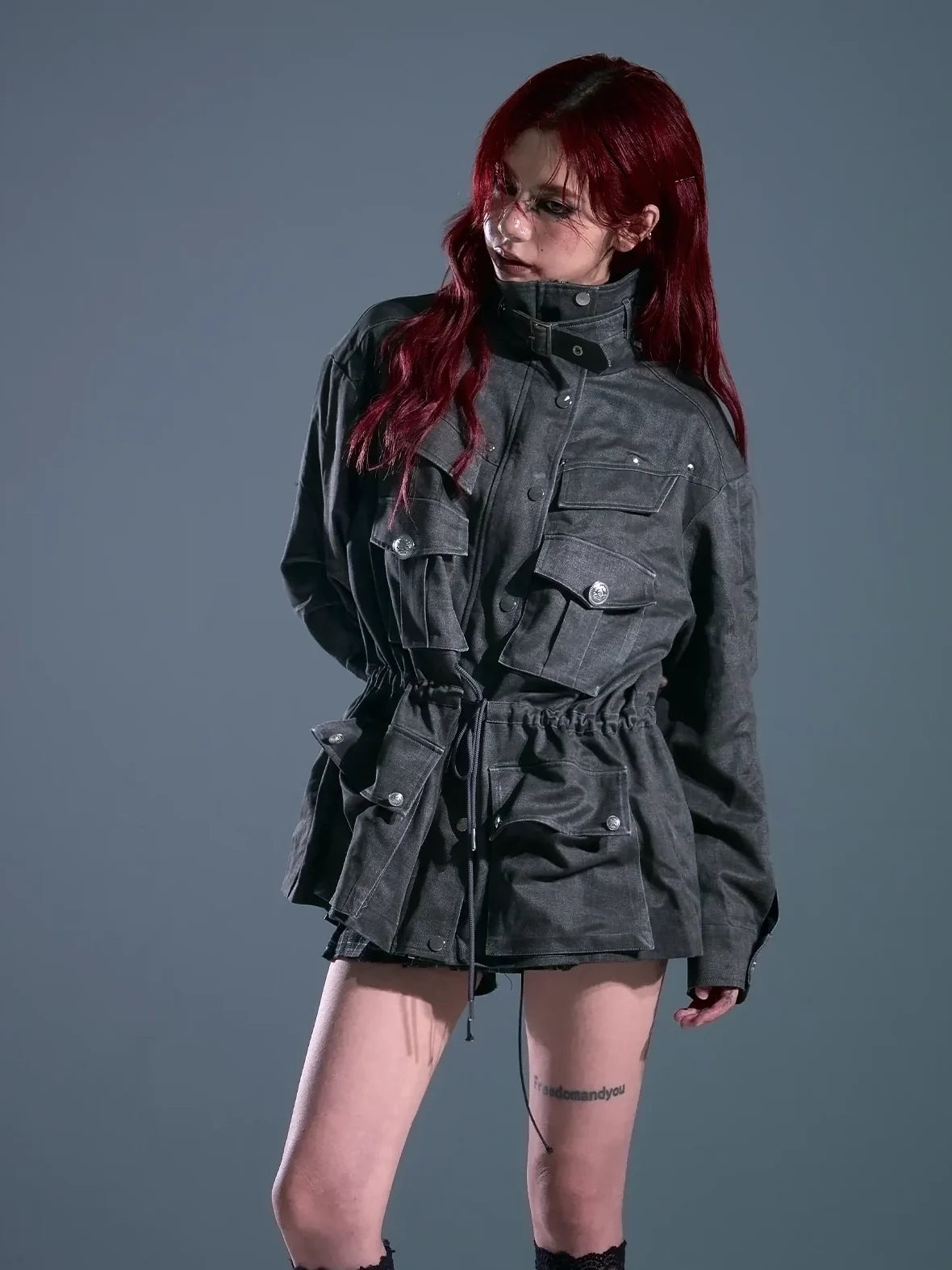 Frustration Garden Rust Colored Retro Work Jacket
V-neck
Long Sleeve
T-shirt
Ribbed Hem And Cuffs
Button Up Front
Chest Pocket
Relaxed Fit