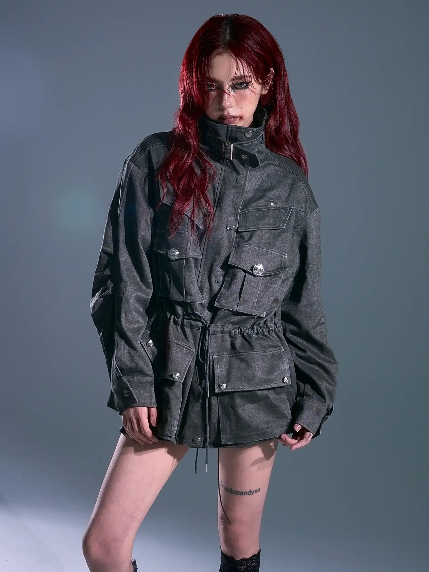 Frustration Garden Rust Colored Retro Work Jacket
V-neck
Long Sleeve
T-shirt
Ribbed Hem And Cuffs
Button Up Front
Chest Pocket
Relaxed Fit