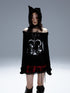 Frustration_Garden_Vintage_Printed_Bell_Sleeve_Hooded_Asymmetric_Women&