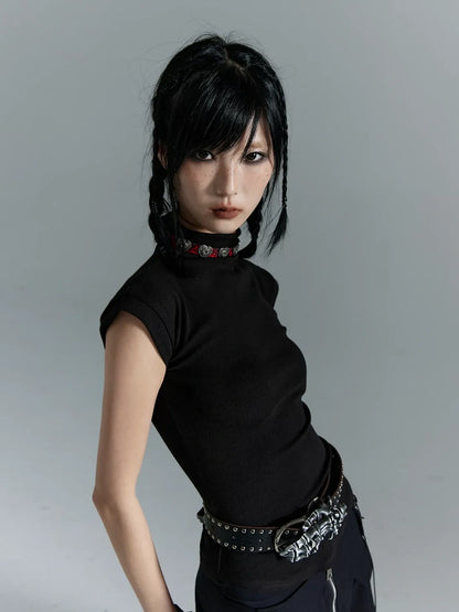 Vintage Punk Skull Belt