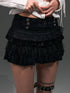 Frustration_Garden_Vintage_Velvet_Low_Waist_Lace_Ruffle_Button_Lined_Date_Black_Mini_Skirt_MISSTT