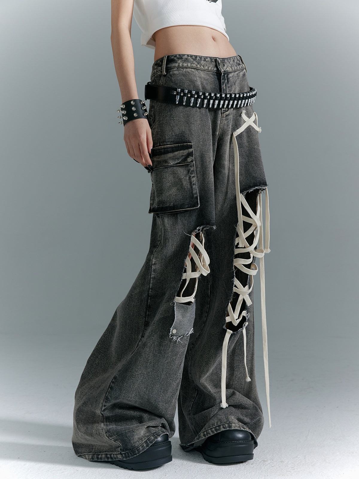 Frustration_Garden_Washed_Punk_Distressed_Ripped_Tie_Low_Waist_Women&