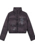 Achihara Alchemy Inspired Quilted Nylon Jacket