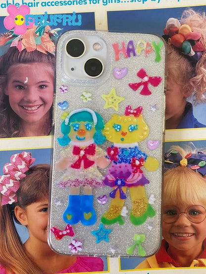 Funny Fruit Comic Dual Layer I Phone Case For Kids