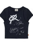Achihara Glass Jellyfish Summer Graphic Tee