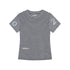 Achihara Fault Stripe Dot Print Tee Retro Vintage Style Cotton Blend