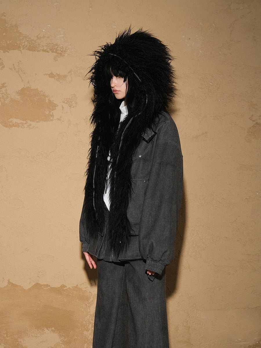 Patchwork Quilted Short Puffer Jacket