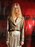 UpdateNN NORTH NODE Vintage Patchwork Button Up Leather Jacket
