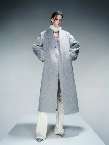 Tailored Mid Length Wool Coat