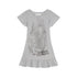 Achihara Summer Dream White Ruffle Hem T-shirt Dress