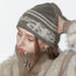 2th Desire Vintage Cable Knit Beanie With Earflaps