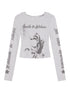 Achihara Salome Summer Tee With Moon Print