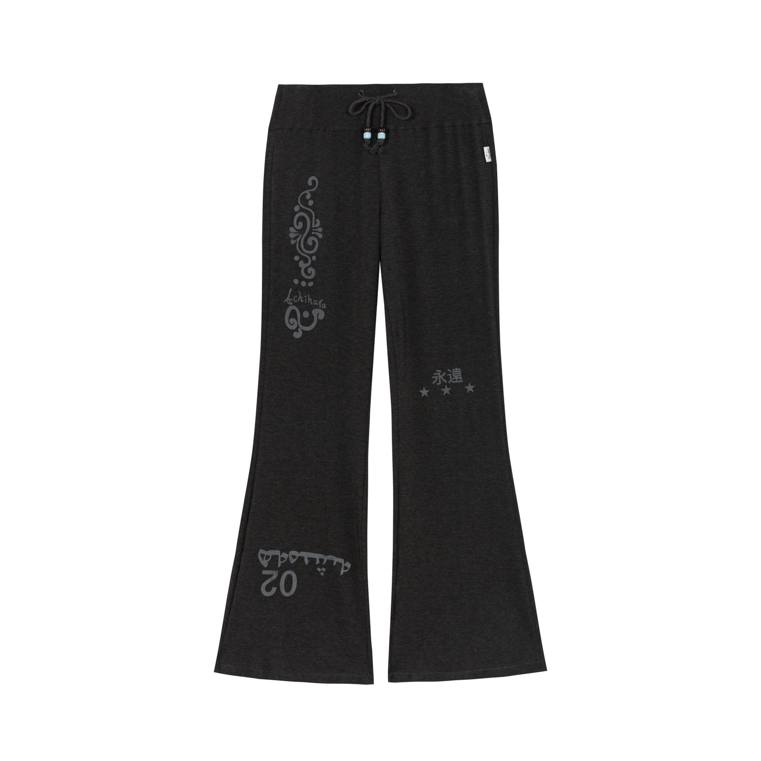 Update Achihara Achihara Rabbit Fit Flared Trousers