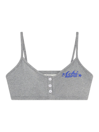 Brittany Candy Bralette V-Neck T-Shirt Long-Sleeve