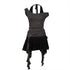 Update Cest Nous Sea Witch Poetry Cross Studded Slanted Hem Dress