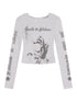 Salome Summer Tee With Moon Print