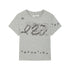 Update Achihara Gray Print Short Sleeve T-Shirt Unisex