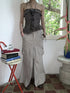Vintage Cargo Pocket Wrap Maxi Skirt With Dual Zippers