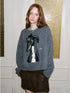 DIDDI MODA Greyhound Knit Sweater Women Soft Yarn Winter 2024