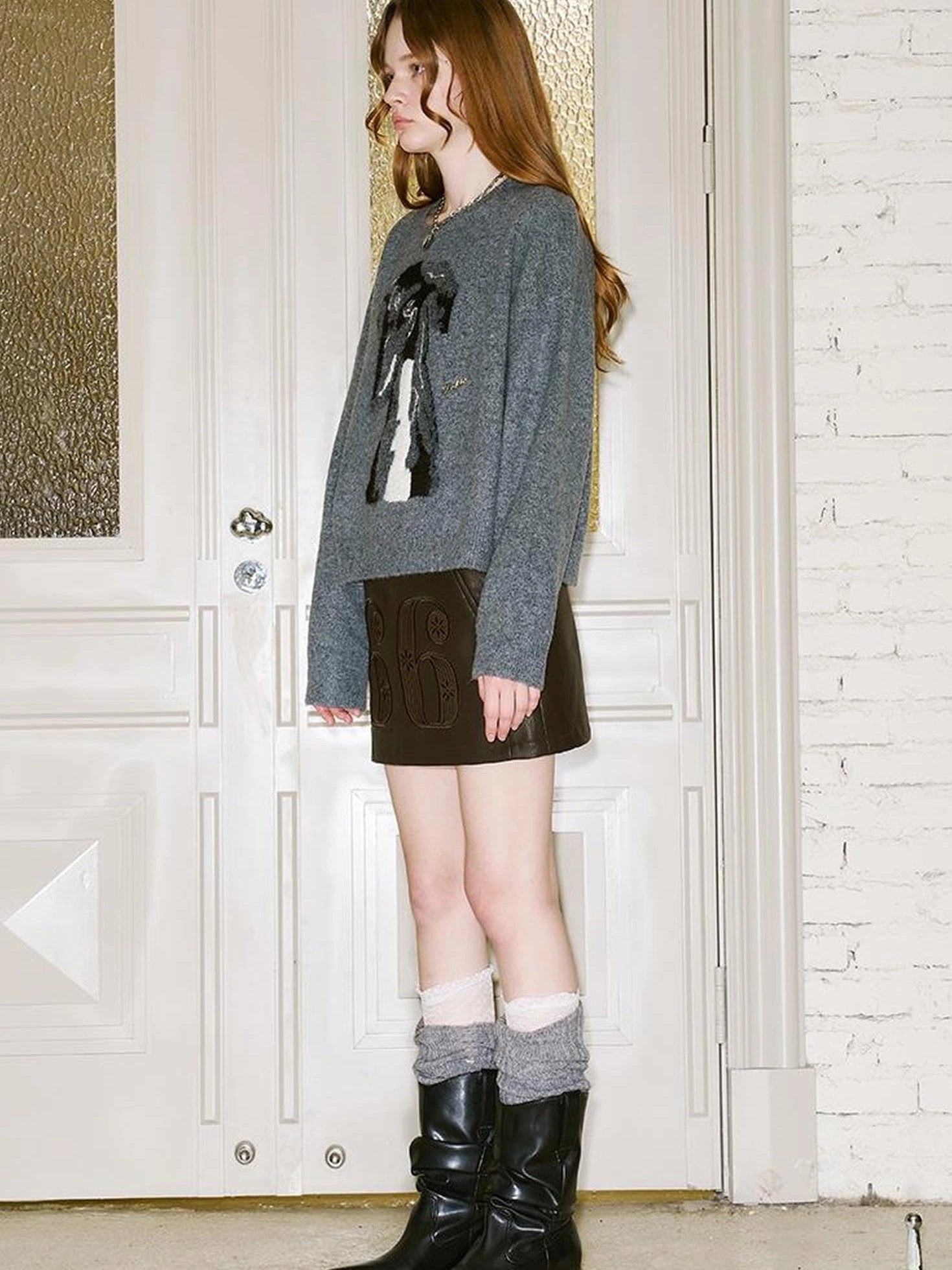 Greyhound Knit Sweater Women Soft Yarn Winter 2024