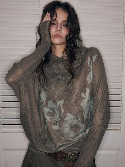 HEMOGLOBIN Abstract Print Brown Women&