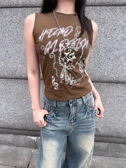 HEMOGLOBIN Botanical Print Digital Print Slim Fit Women&