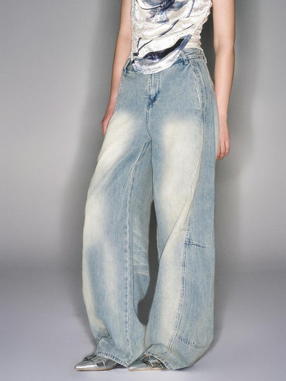 HEMOGLOBIN Curved Silhouette Pleated Women&