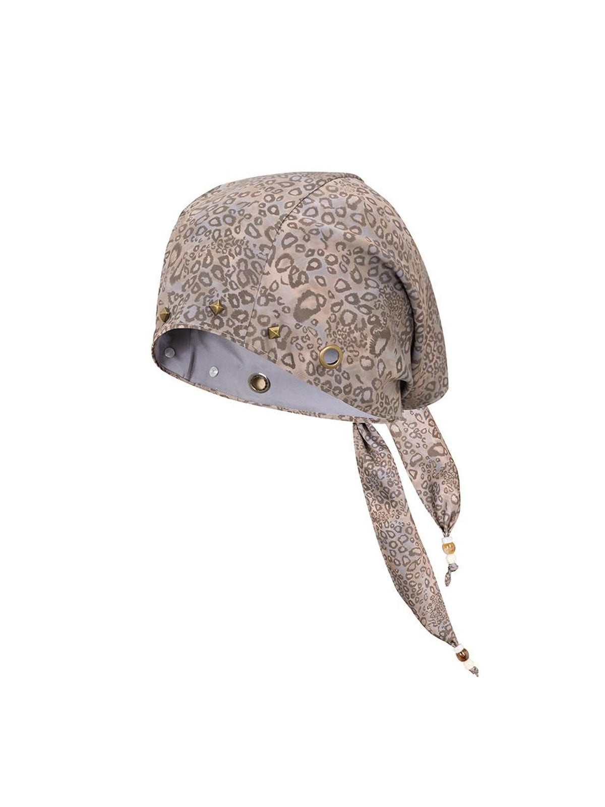 HEMOGLOBIN Leopard Print Studded Subculture Women&