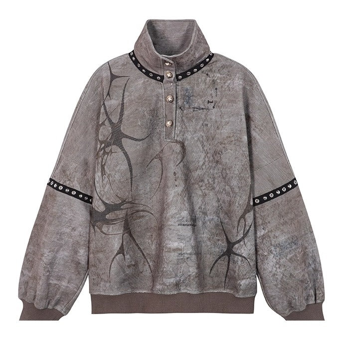 HEMOGLOBIN_Print_Patchwork_Metal_Studded_Punk_Streetwear_Women&