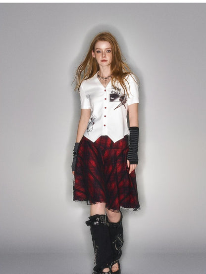 HEMOGLOBIN Print Slim Fit Polyester Women&