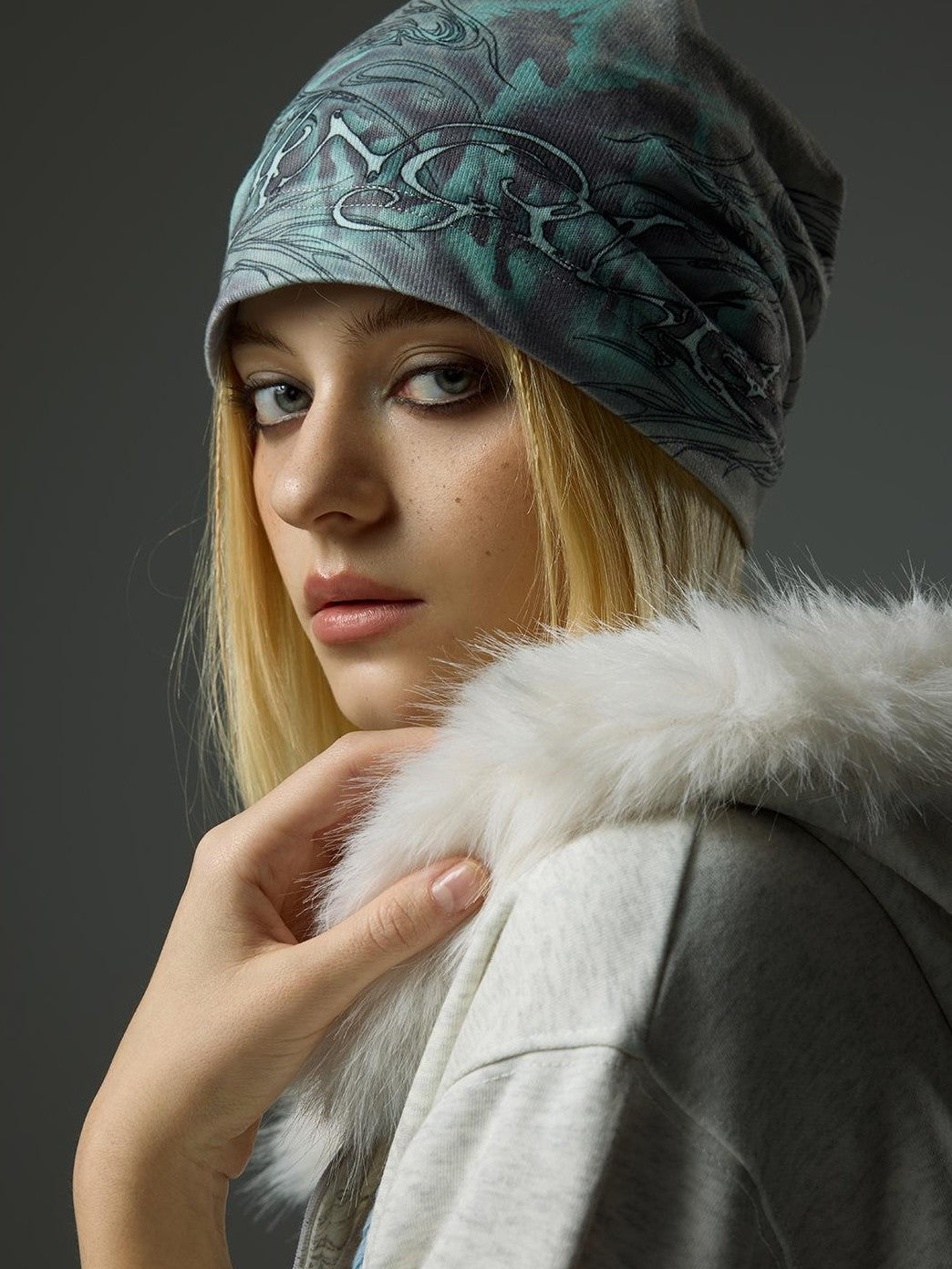 HEMOGLOBIN Punk Print Slouchy Women&