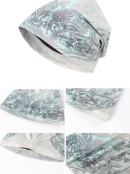 HEMOGLOBIN Punk Print Slouchy Women&
