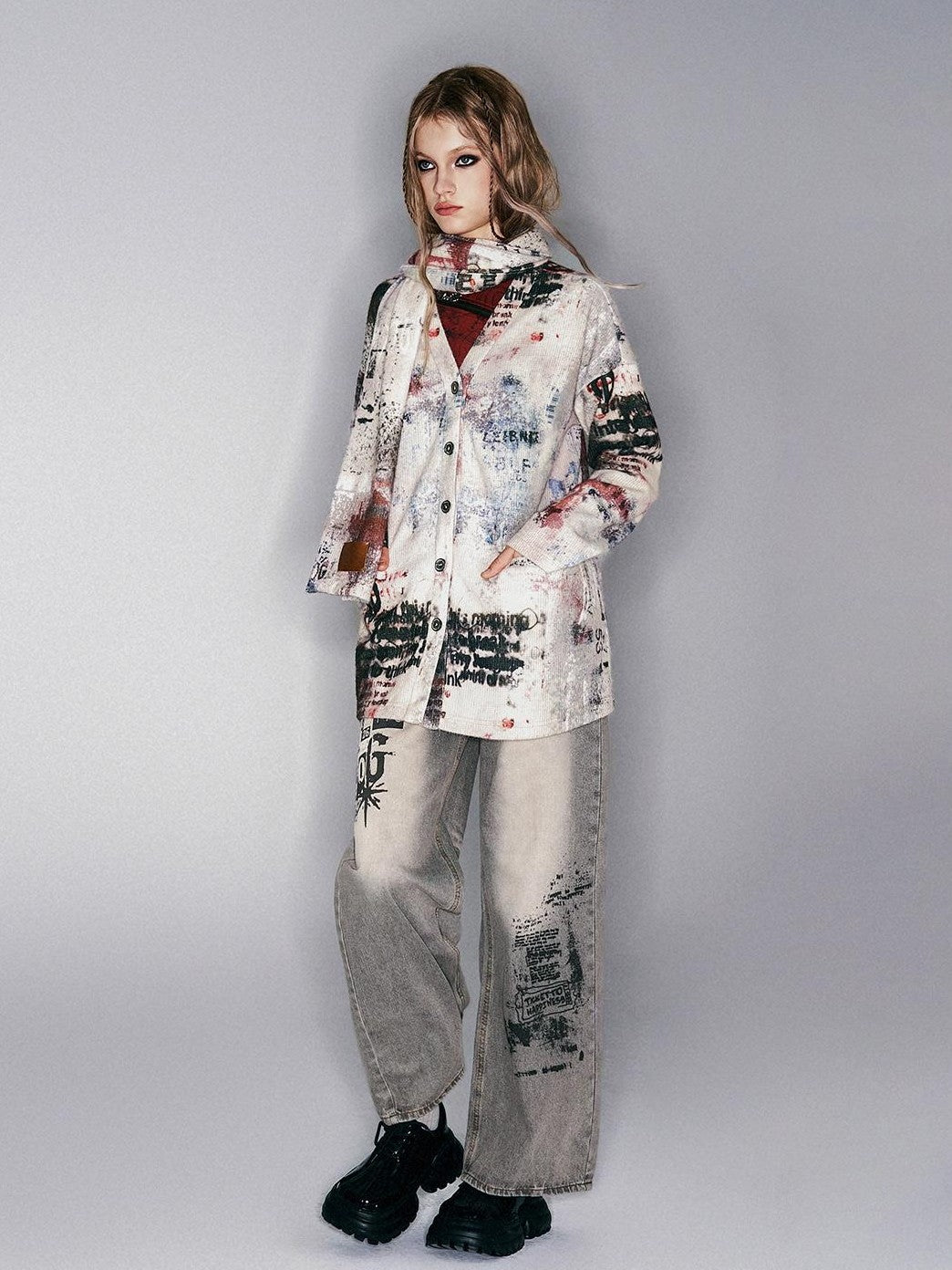 HEMOGLOBIN Punk Wasteland Style Original Design Women&