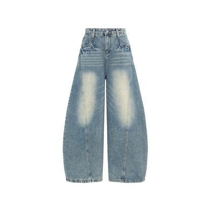 HEMOGLOBIN_Rock_Style_Structured_3d_Cut_Loose_High_Waist_Cotton_Women&