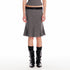 ALINNV STUDIO Knitted Paneled Slip Dress With Fishtail Hem