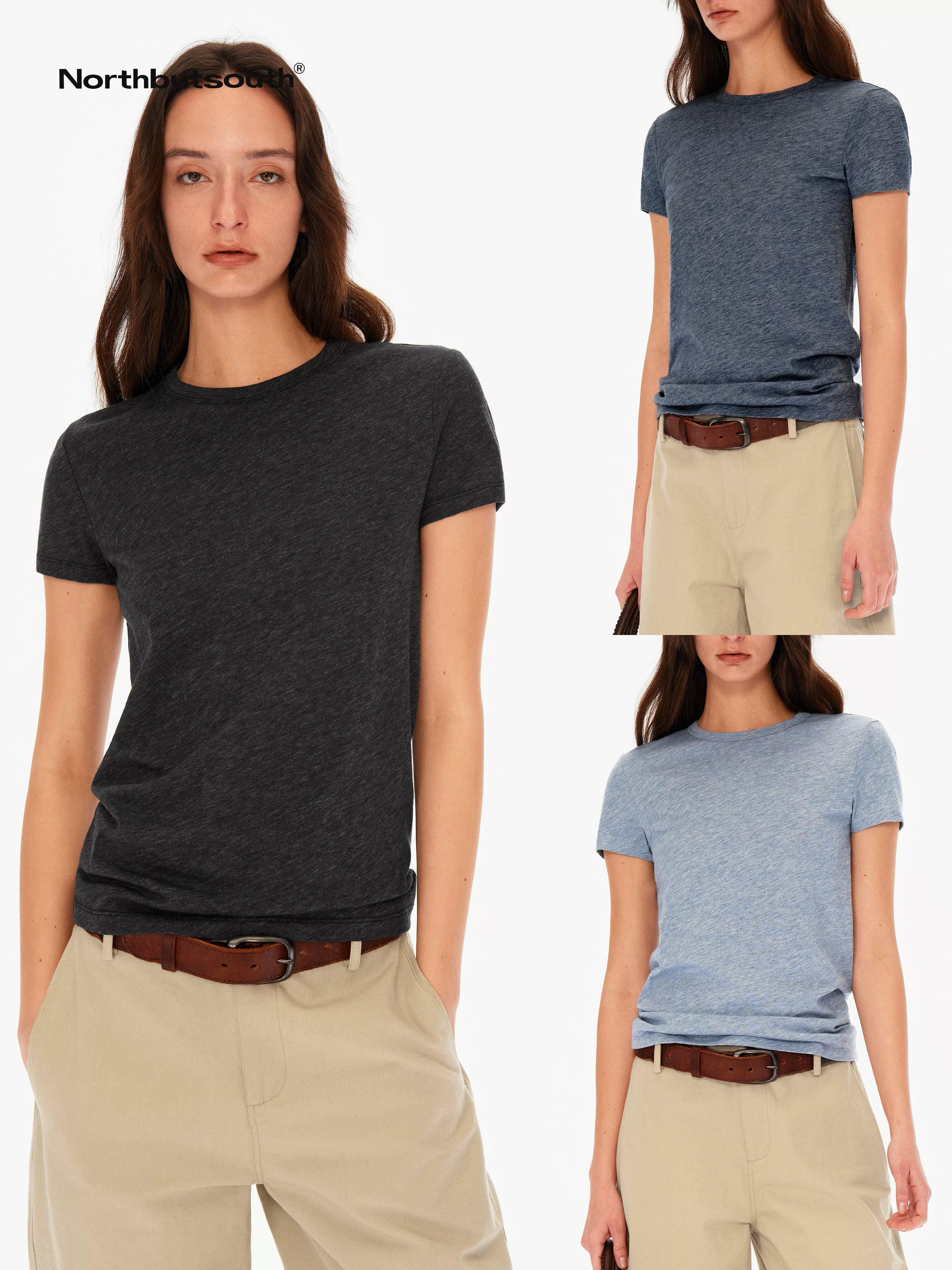 Heathered Relaxed Women&