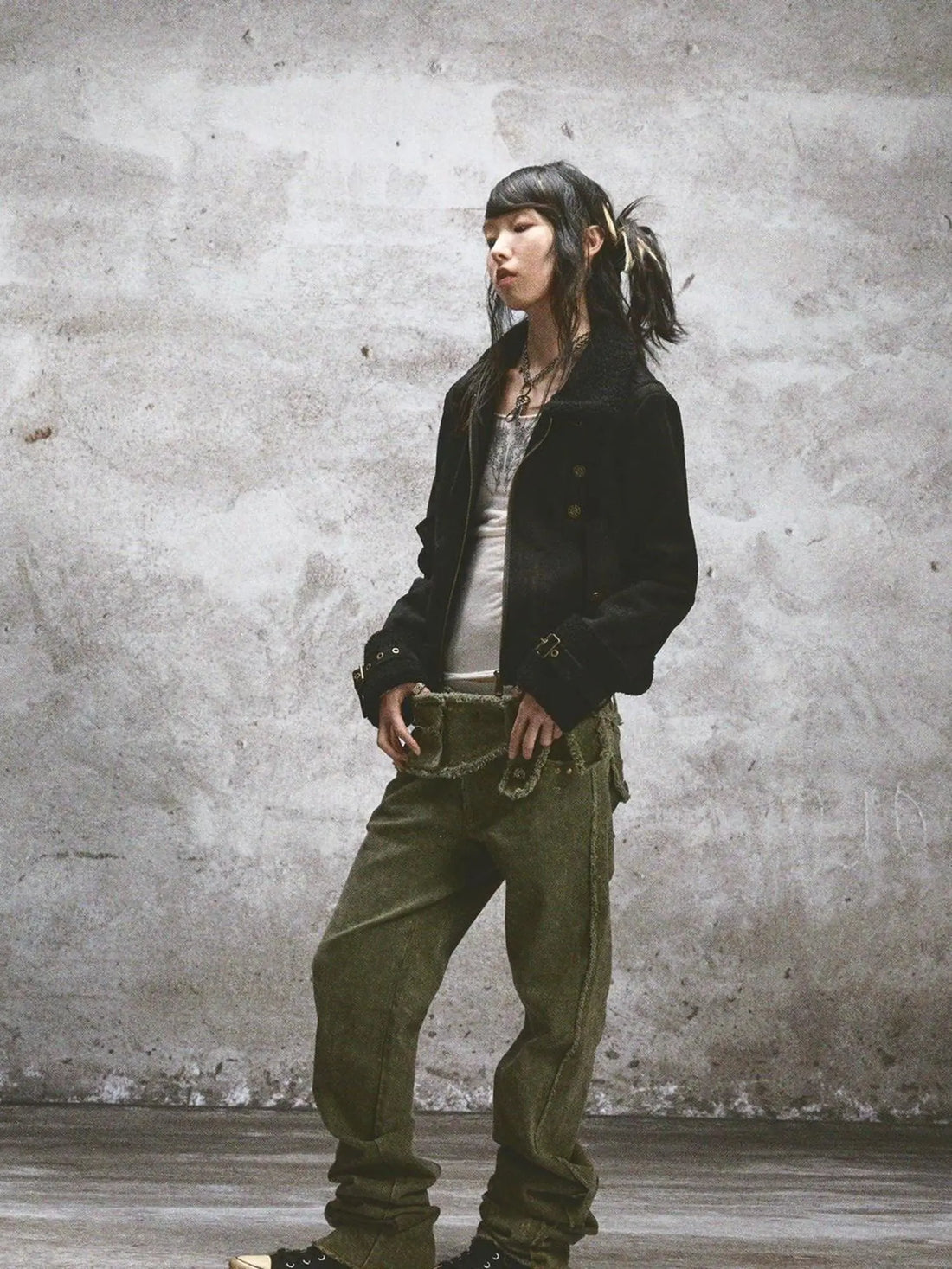 Heavy Duty Fur Lined Warm Stand Collar Thickened Jacket