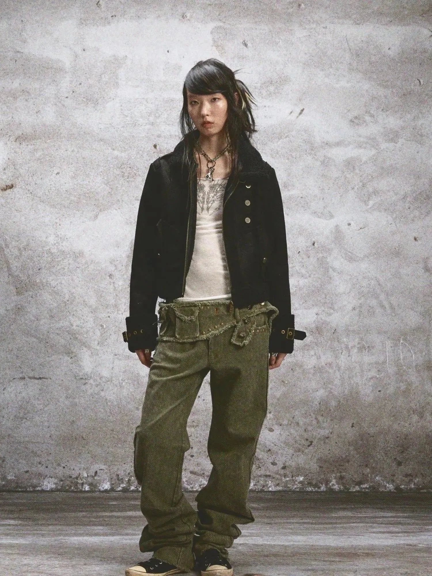 Heavy Duty Fur Lined Warm Stand Collar Thickened Jacket
