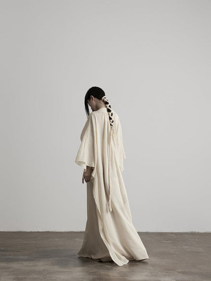 INDULGE Apricot Wrap Drape Hood 3d Tailoring Women&