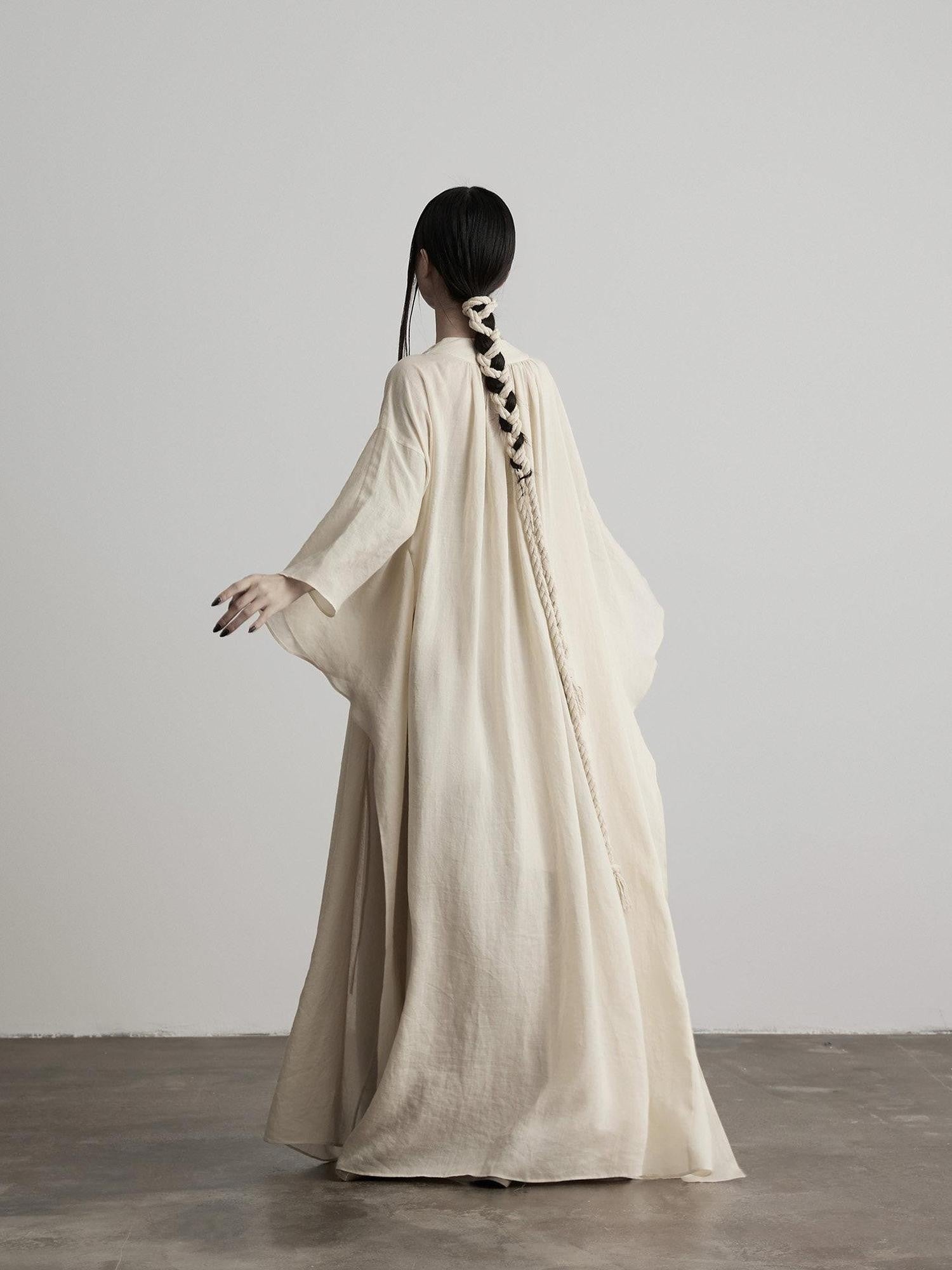 INDULGE Apricot Wrap Drape Hood 3d Tailoring Women&