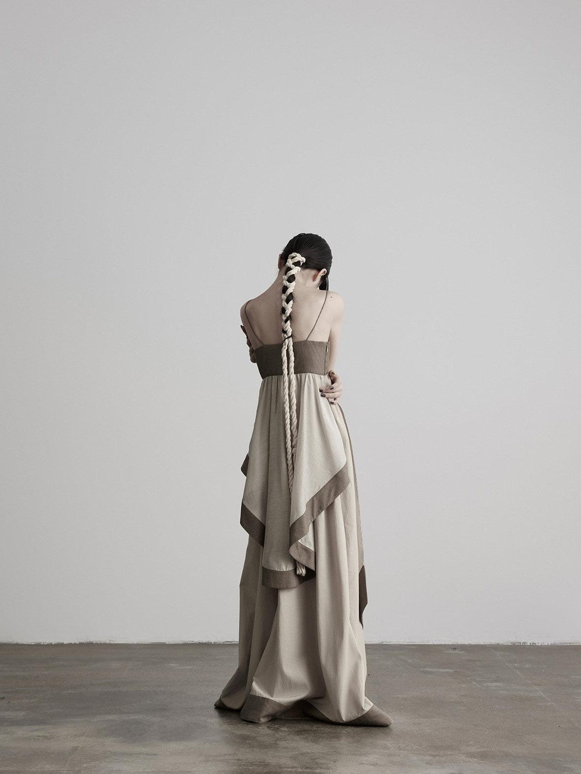 INDULGE Asymmetrical Layered 3d Tailored Women&