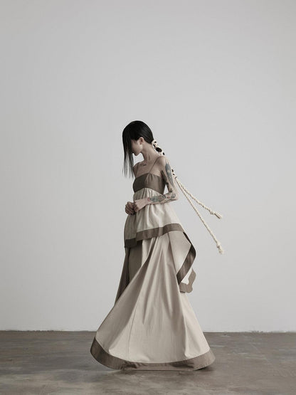 INDULGE Asymmetrical Layered 3d Tailored Women&