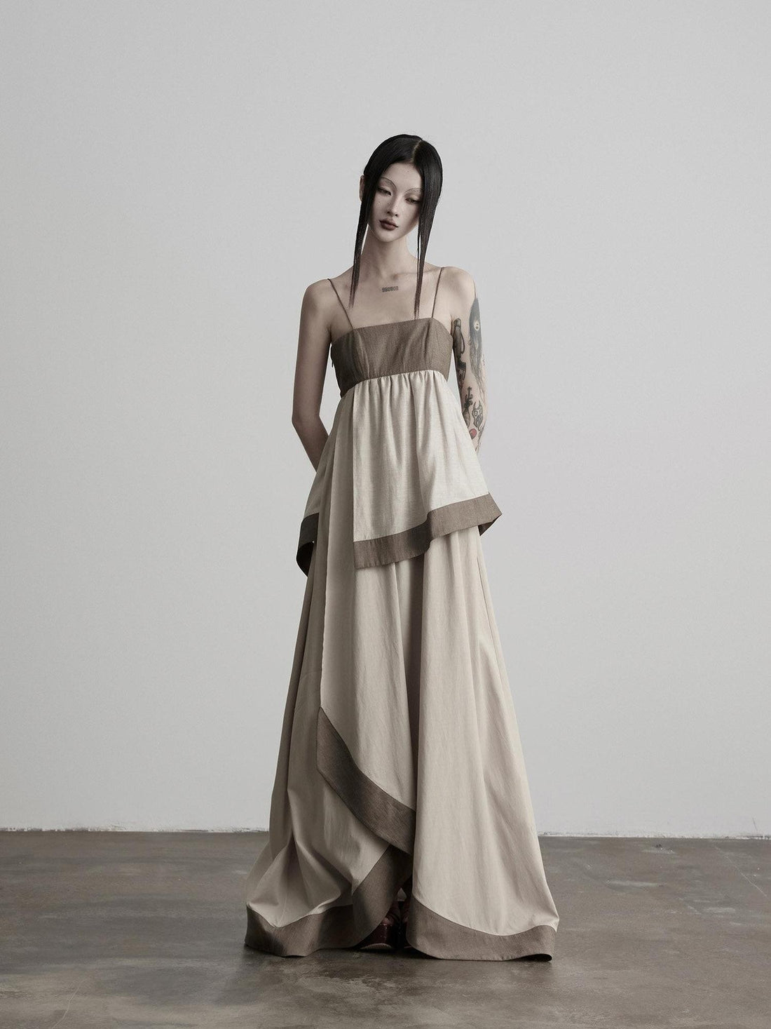INDULGE Asymmetrical Layered 3d Tailored Women&