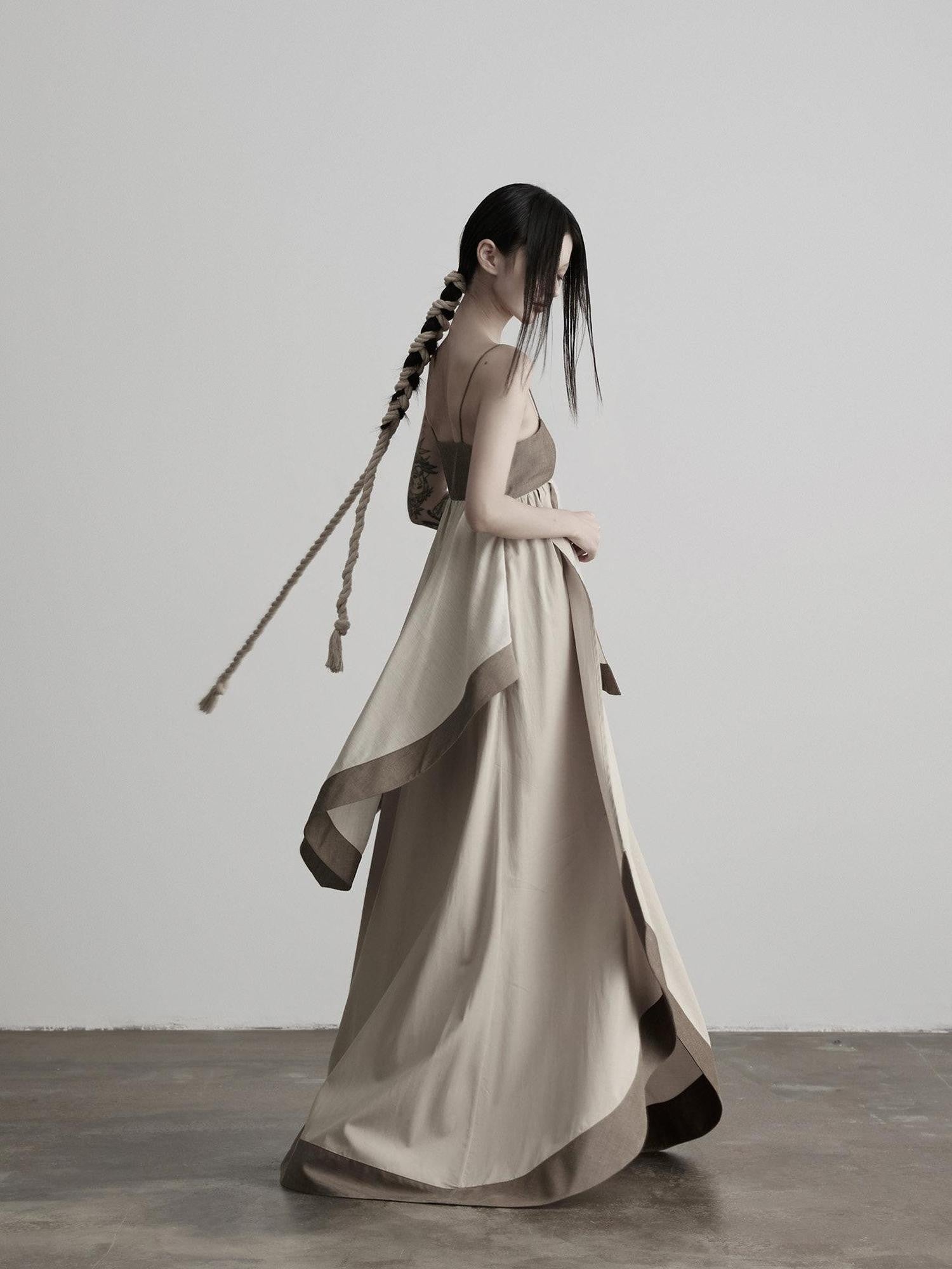 INDULGE Asymmetrical Layered 3d Tailored Women&