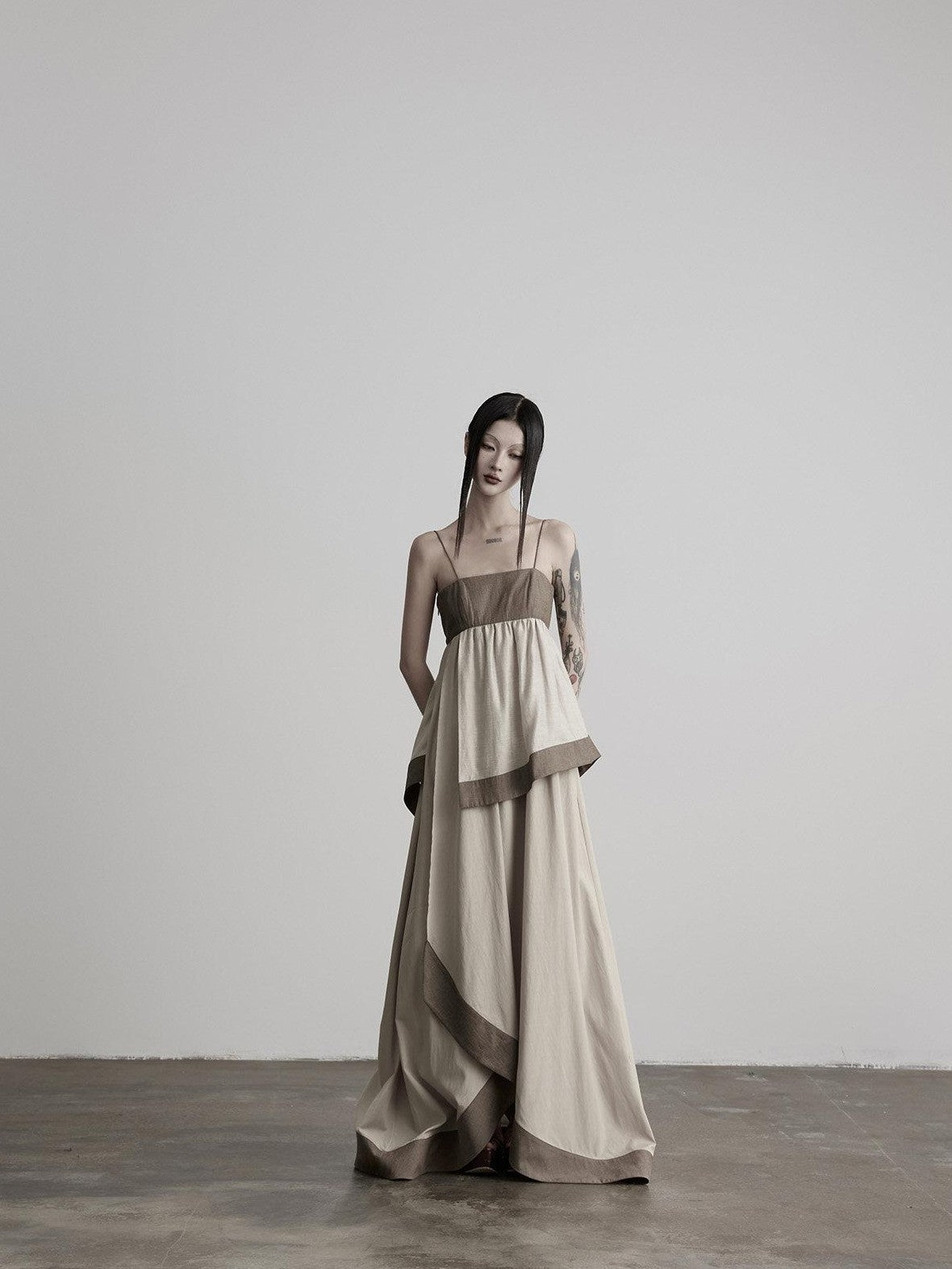 INDULGE Asymmetrical Layered 3d Tailored Women&