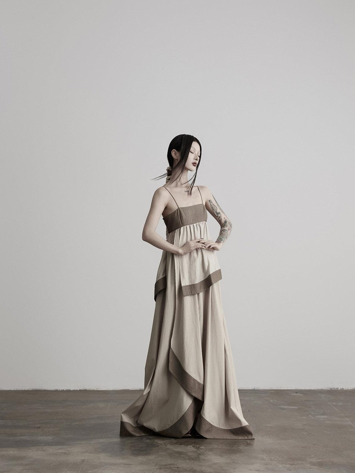INDULGE Asymmetrical Layered 3d Tailored Women&