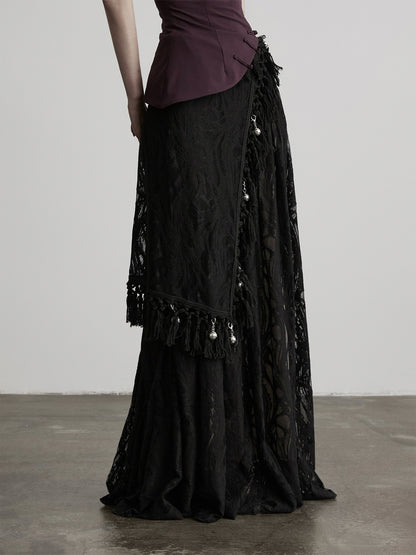 INDULGE_Bell_Charm_Layered_Mesh_Beaded_A_Line_Women&